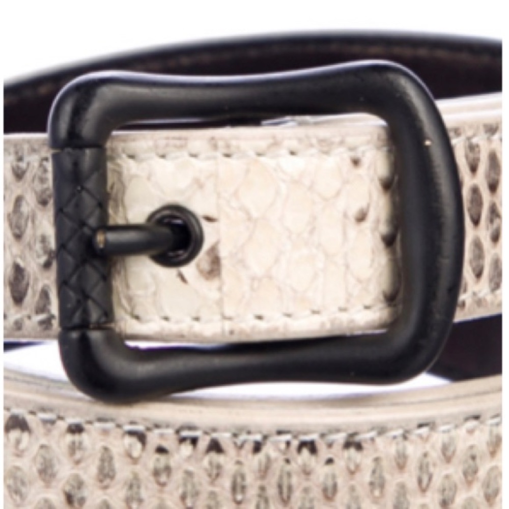 Bottega Veneta Snakeskin Belt size S